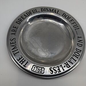 Vintage Rare 1970s‎ Wilton Armetale Pewter Ashtray USA  Mancave